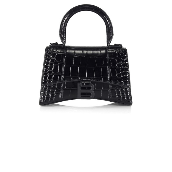 Prestine condition AUTHENTIC Balenciaga Hourglass XS Crocodile purse. - Picture 6 of 6
